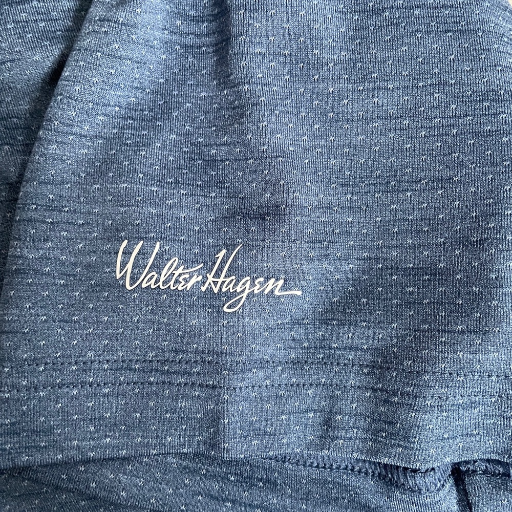 Walter Hagen Men's Blue Performance Polo - Picture 3 of 8